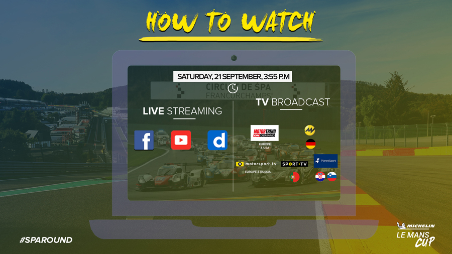 Spa-Francorchamps : l'action en piste à suivre sur tous les écrans