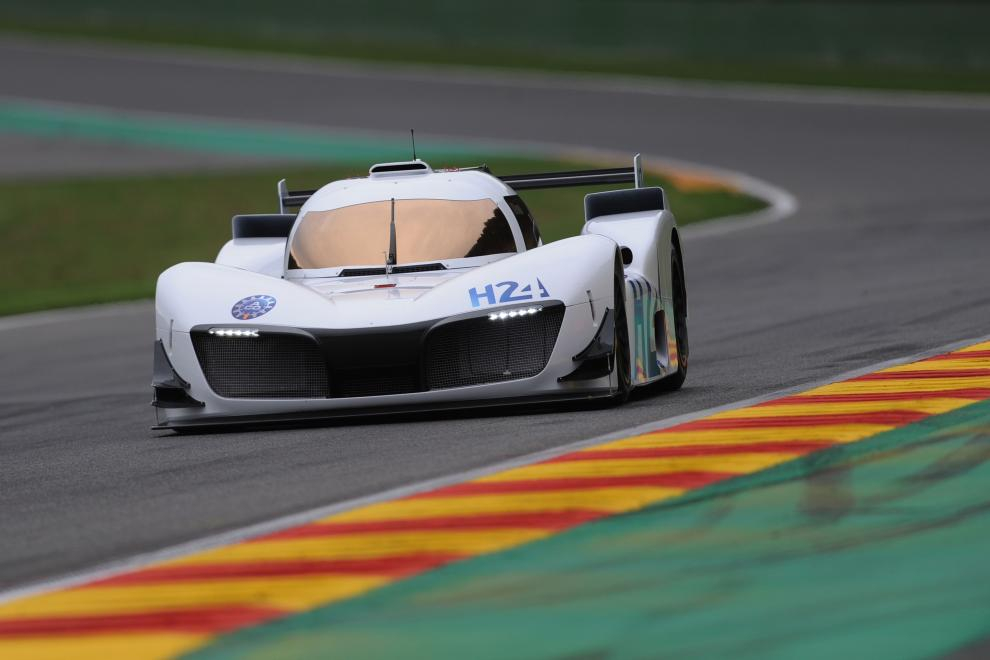 H24 Racing on track in Spa-Francorchamps