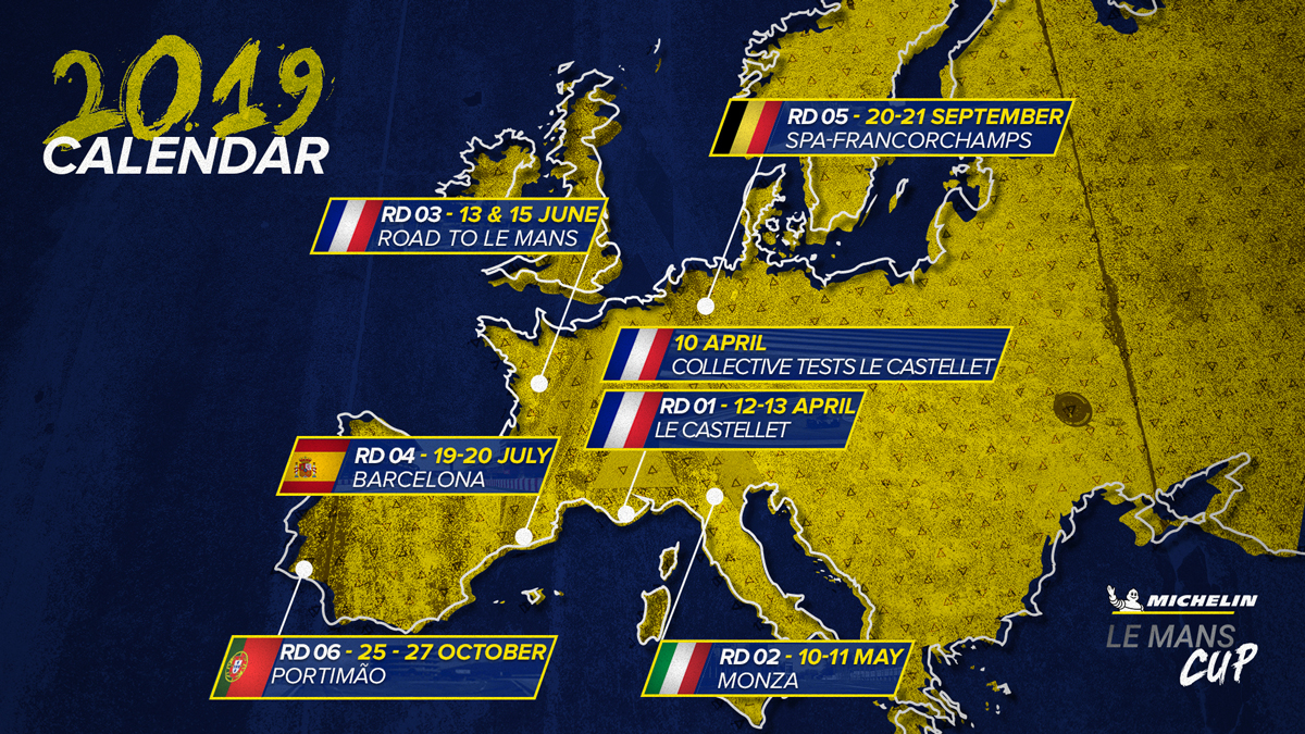 La Michelin Le Mans Cup visitera Barcelone en 2019