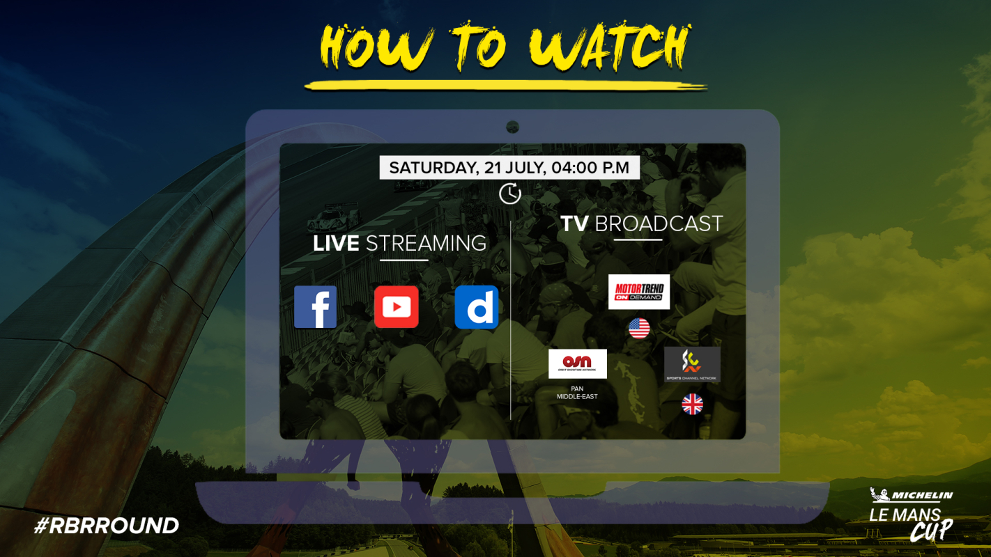 Watch the Le Mans Cup Action from Austria