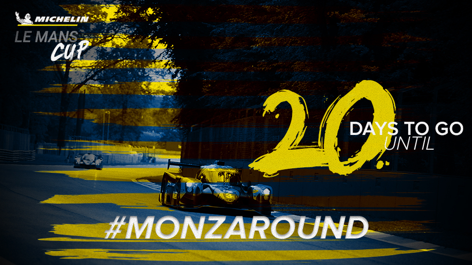 20 days to go before Monza