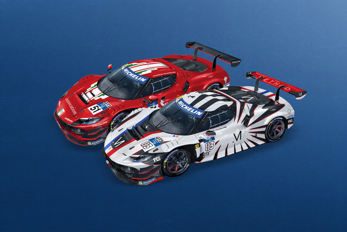 AF Corse Unveil Liveries for their Two Ferrari 296 GT3