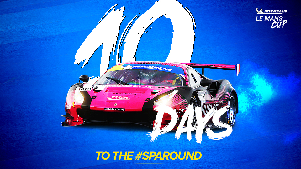 Spa round: 10 days to go!