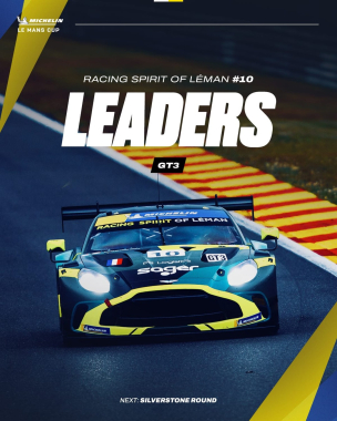Aston Martin on top. @racingspiritofleman in control. 👊 The No.10 Aston Martin remains at the top of