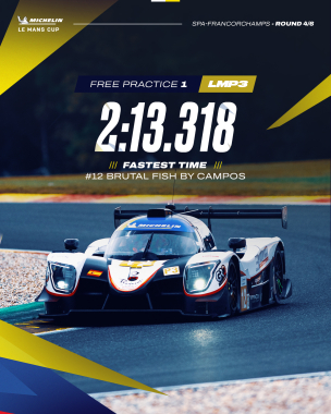 FP1 is in the books at Spa-Francorchamps. 👊 The No.12 @brutalfishracing by @camposracing Ligier set 
