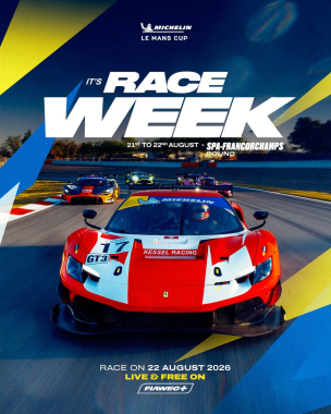 The second half of the season starts now. It’s Race Week at @circuit_spa_francorchamps! 🙌 A 45-car g
