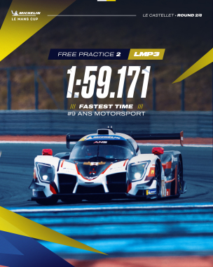 FP2 complete. Now it’s time to qualify. 👀 The No.9 @ans_motorsport Ligier sets the pace of the secon