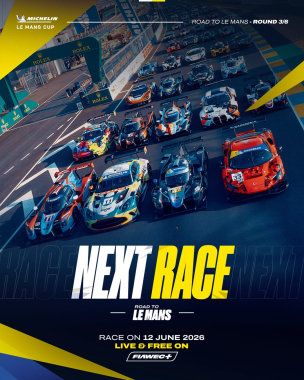 Next stop: Le Mans. And this time, it’s bigger than ever. 👊 The Michelin Le Mans Cup heads to Road t