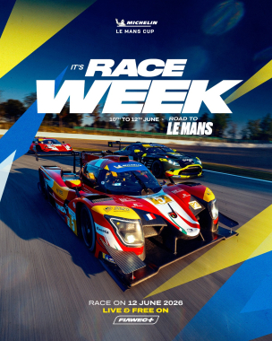 Race Week at Le Mans is finally here. 🙌 A huge 58-car grid, the very first 3-hour edition of #RoadTo