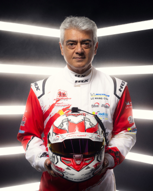 And now, all eyes turn to Le Mans for our star driver, @ajithkumarracing. 👀 The biggest moment of th