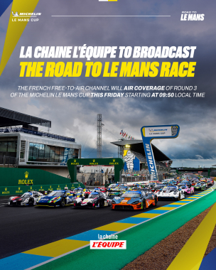 Big news for our French fans! 📺 #RoadToLeMans is coming to @lachainelequipe! Alongside the free Fren