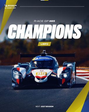 🥇🥈🥈🥇🥈🥇 👉 This is how you seal the LMP3 title. Congrats @r.ace.gp! The No.85 crew finished the season