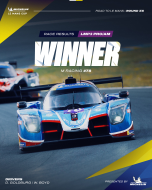 LMP3 Pro/Am victory for @mracing_official! 👊 A superb performance sees the No.78 Ligier JS P325 take