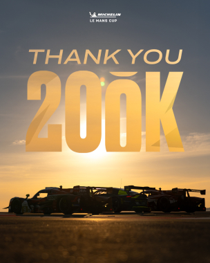 200,000 of you on Instagram! ❤️ What a milestone for the Michelin Le Mans Cup. Thank you for being p