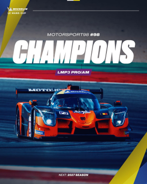 They delivered when it mattered most! 👊 @motorsport_98 are back-to-back LMP3 Pro/Am champions! For t