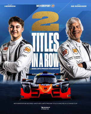 2025 🏆 2026 🏆 What a comeback in Michelin Le Mans Cup for Motorsport98. Eric de Doncker and Gillian 