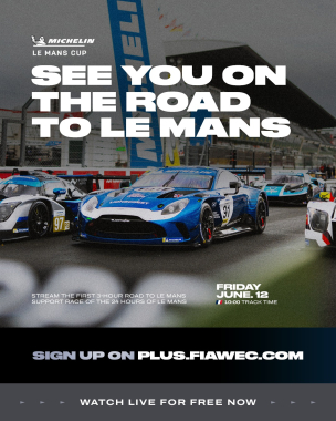 Round 3 is here. #RoadToLeMans. This Friday. 📺 The Michelin Le Mans Cup returns to the iconic Le Man