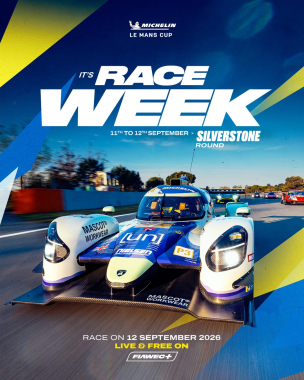 It’s Race Week in the UK! 🇬🇧 @silverstonecircuit awaits! The Michelin Le Mans Cup and ELMS are headi