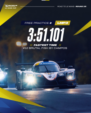 FP2 is done. Time to focus on Qualifying. 👀 The No.12 @brutalfishracing by @camposracing Ligier fini