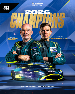 GT3 champions 👉 @racingspiritofleman! 🏆 Champions in 2023, back on top in 2026! Racing Spirit of Lém