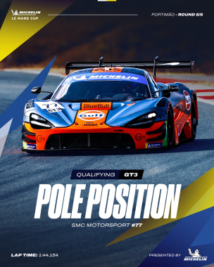 Pole secured for @smcmotorsport_ in GT3 🔒 Congratulations to Gonzalo De Andres Martin on a mega lap 