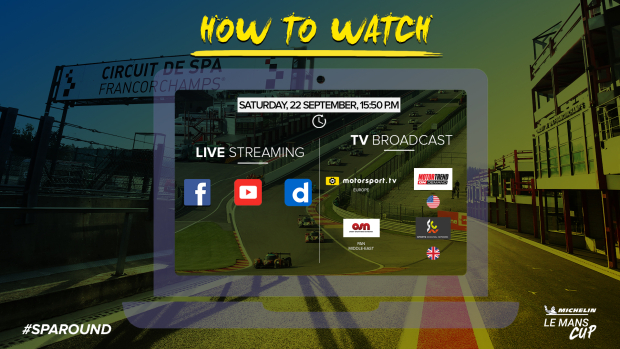 Spa-Francorchamps : la Michelin Le Mans Cup à suivre sur les écrans
