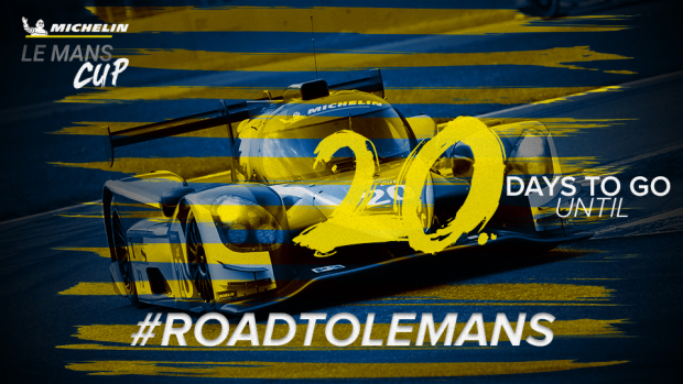 20 days to go before Road To Le Mans