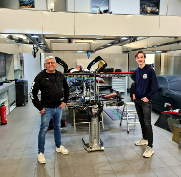 Phoenix Racing: Finn Gehrsitz one of the youngest LMP3 drivers in the Michelin Le Mans Cup