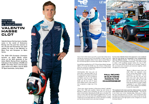 Le Castellet Programme: Valentin Hasse Clot Making His Mark in Endurance