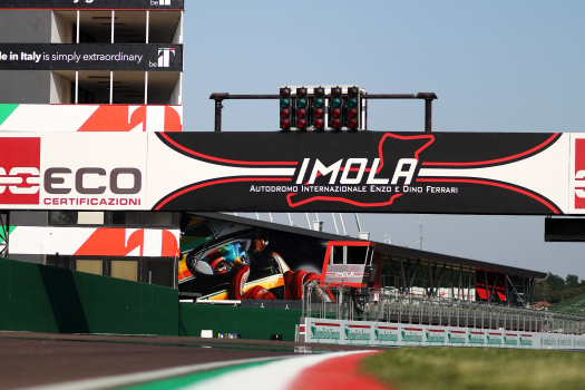 La manche d'Imola reportée