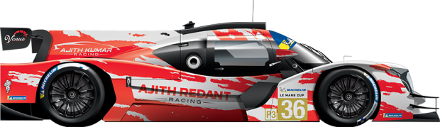 AJITH REDANT RACING #36