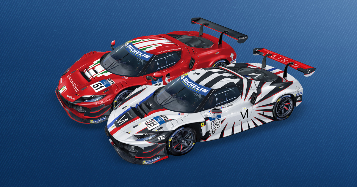 AF Corse Unveil Liveries for their Two Ferrari 296 GT3