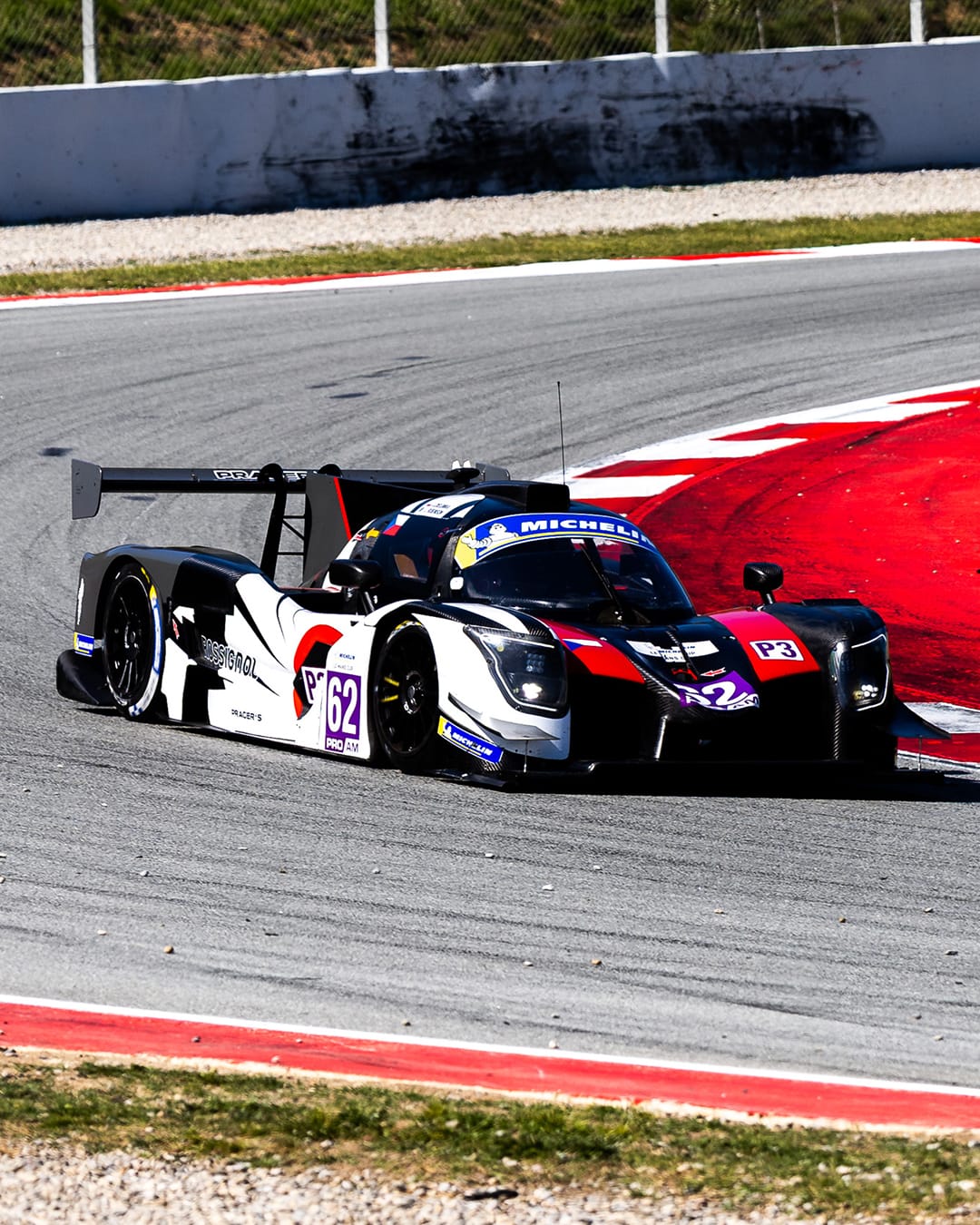 Right place, right time - and flawless execution. 🥇 @brettonracing takes victory in Round 1 of LMP3 