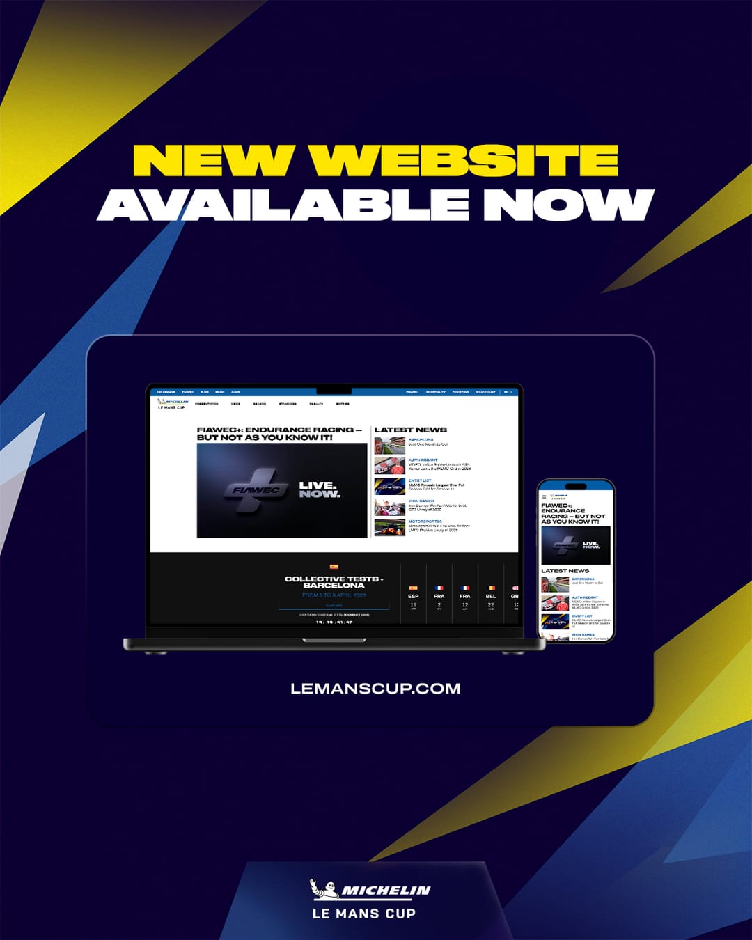 Ready for the 2026 season. Our new website is out! ✨ New colours, new design, same link: lemanscup.c