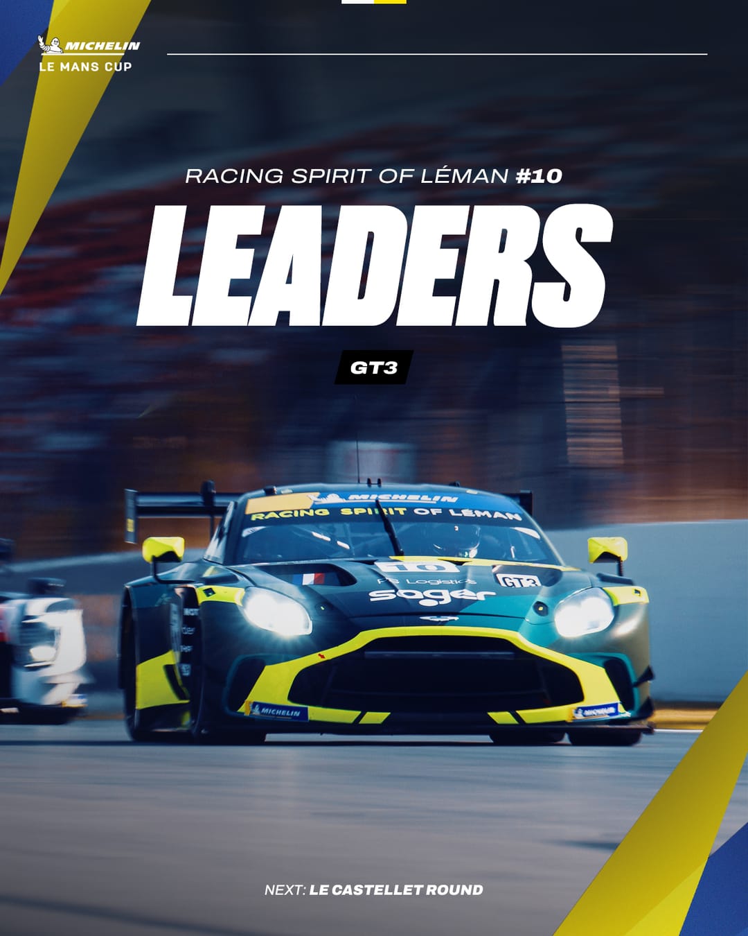 Top of the table after Round 1 - Aston Martin sets the pace. 👊 Check out the full GT3 standings afte